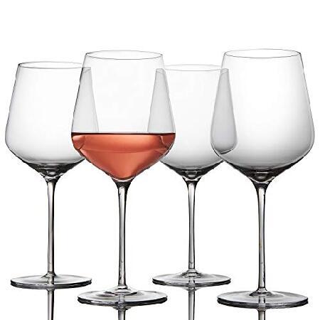 超歓迎 Wine Enthusiast 4個セット 万能ワイングラス フュージョンエア アルコールグラス