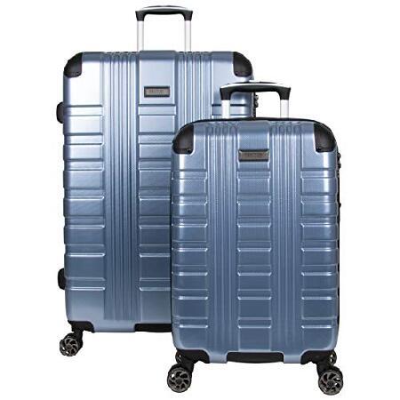 【代引き不可】 Travel Lock TSA Spinner 8-Wheel Expandable Hardside Corner Scott's Reaction Cole Kenneth Suitcase, 28") & (20" Set 2-Piece Blue, Stone ハードタイプスーツケース