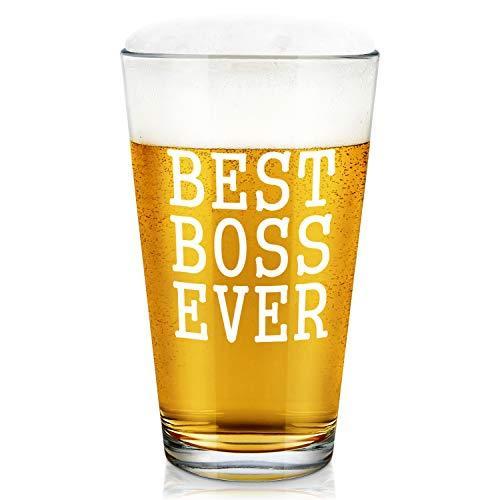豪奢な 上司 女性 男性 ボスへのギフト ビールグラス Ever Boss Best 男性 誕生日 クリスマス パーティー 同僚 女性 アルコールグラス