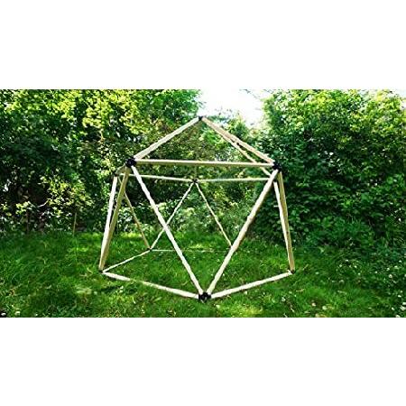 カタログギフトも！ Kit: Connector Dome Geodesic #1 Magidome Build Meditat Gardening, for Frame Cold House, Hoop Trellis, Tent, Yurt, Greenhouse, Geodesic DIY a その他テント