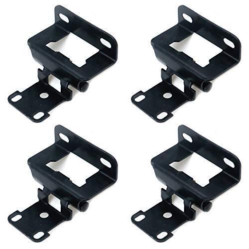 代理店で販売 Geesatis 4個 マウント セルフクローズ ヒンジ ブラック 装飾蝶番 フェイスマウント キッチン キャビネッ B08xzfjcml Brown Sugar 通販 Yahoo ショッピング オンライン販売済み Landelijkecontractchecker Nl