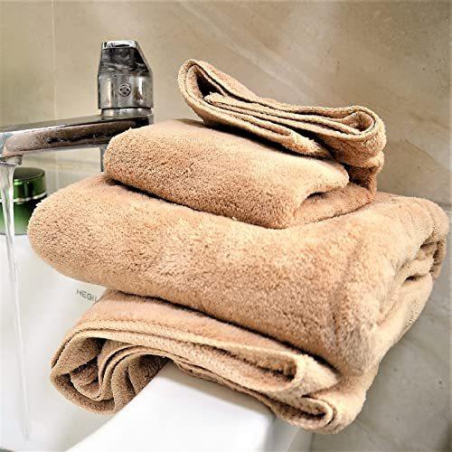 【開店記念セール！】 Towels Bath Set Fitnes Bathroom for Towels Microfiber Soft Dry Quick Towels Velvet Coral Absorbent Highly Towel Face 1 Towel Bath 1 Pieces 2 タオル