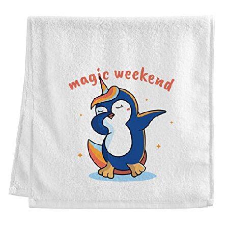 【在庫あり】 Bath White Towels Hand Penguin Magic Naanle Towels Hot Towels Dishwashing Kitchen Towel Bathroom Cotton Spun Ring Combed 100% Absorbent Soft タオル
