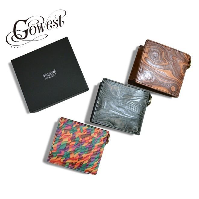 GOWEST（ゴーウエスト） MAGNET マグネット SHORT WALLET : BROWN