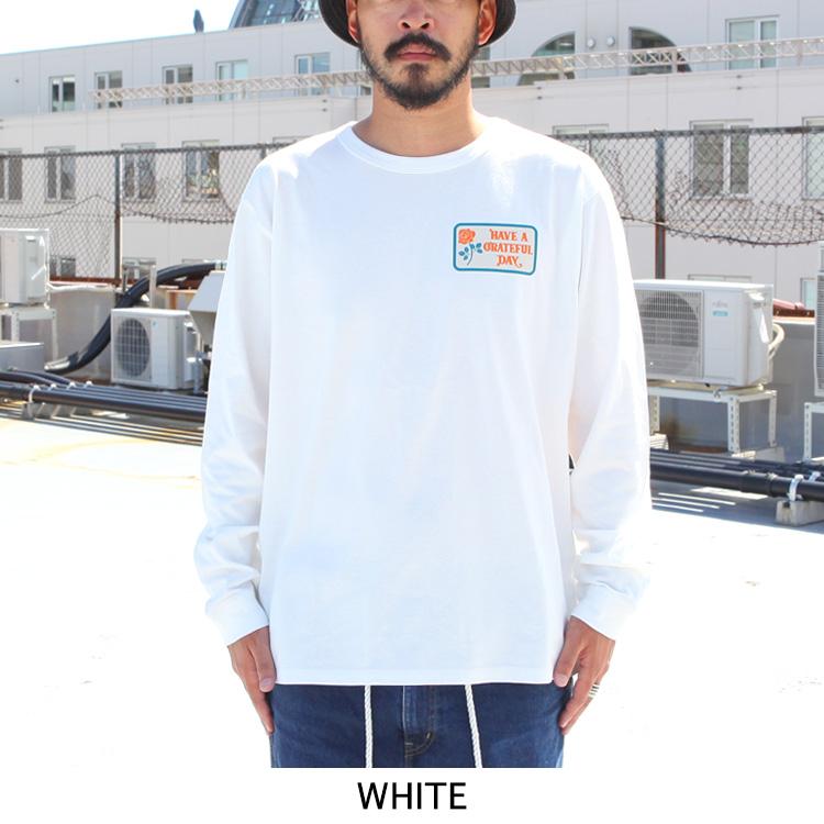 ハブアグレイトフルデイ HAVE A GRATEFUL DAY トップス L/S T-SHIRT -BOX LOGO 2023AW｜brownfloor｜04