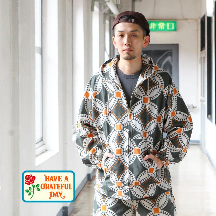 HAVE A GRATEFUL DAY ハブアグレイトフルデイ トップス ビーチフーディ