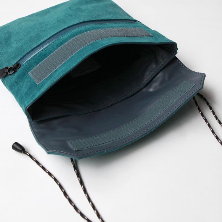 AS2OV アッソブ バッグ サコッシュ WATER PROOF SUEDE SACOCHE