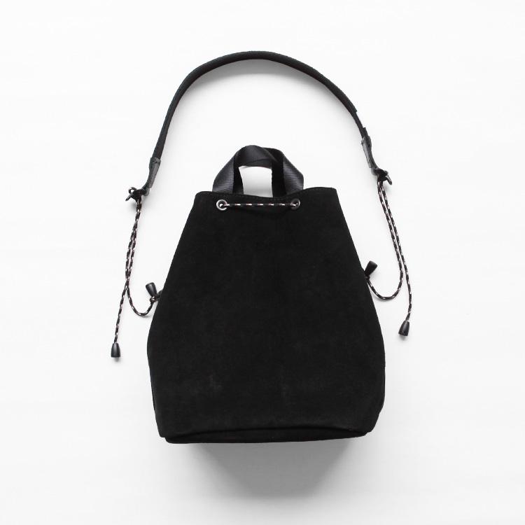 AS2OV（アッソブ） バッグ 巾着ショルダー WATER PROOF SUEDE DRAW