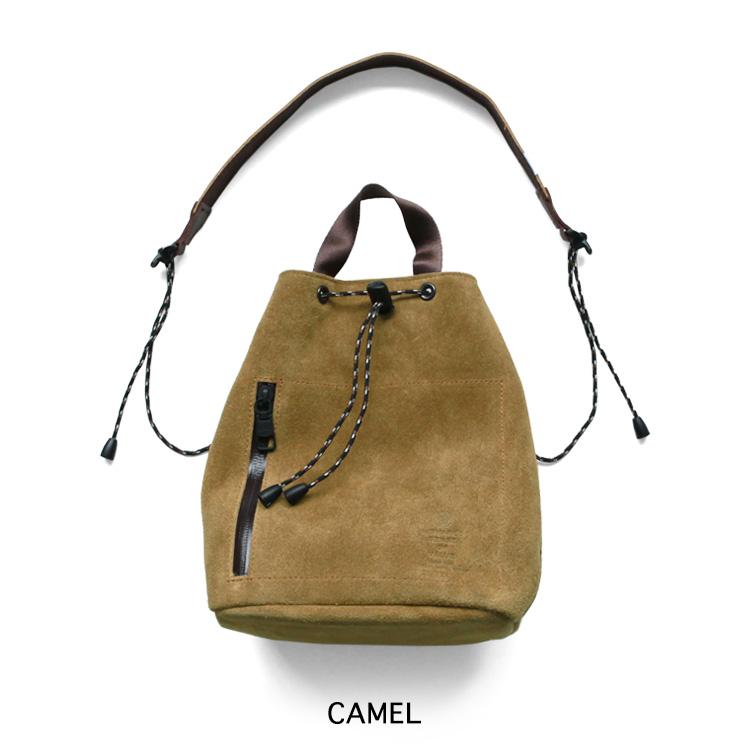 AS2OV（アッソブ） バッグ 巾着ショルダー WATER PROOF SUEDE DRAW