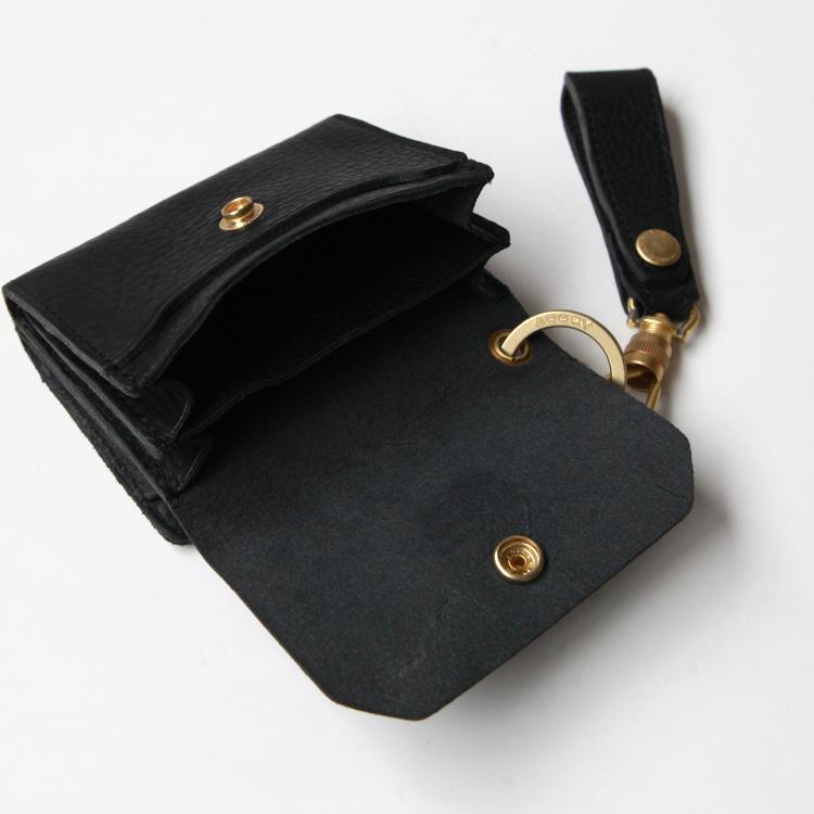 AS2OV（アッソブ） カードケース OILED SHRINK LEATHER CARD CASE