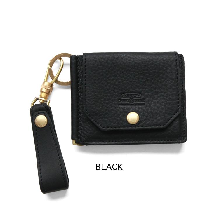kk。             アッソブ 小銭入付マネークリップ AS2OV（アッソブ） マネークリップ OILED SHRINK LEATHER MONEY CLIP