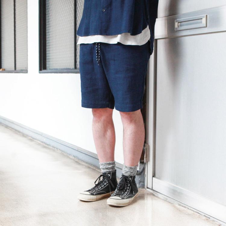 GOHEMP デニム ベンダーショーツ 36」ゴーヘンプ ハーフパンツ