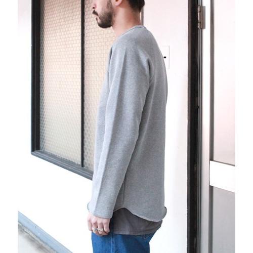 SPINNER BAIT / ラグランクルーネック オーガニックコットン裏毛 スピナーベイト/SPINNER BAIT ミニ裏毛ラグランクルーネック七分