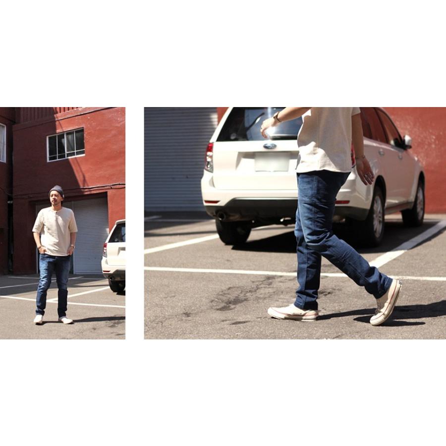 GOHEMP（ゴーヘンプ） VENDOR TAPERED SLIM PANTS : BROWN FLOOR