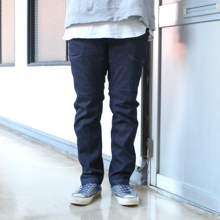 ゴーヘンプ GO HEMP gohemp ボトムス パンツ デニム VENDOR TAPERED SLIM PANTS / HEMP DENIM fabric 2024SS｜brownfloor｜15