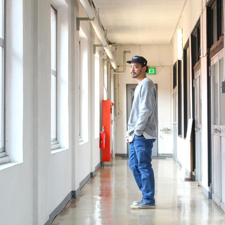 GO HEMP ゴーヘンプ　デニムブルー 2000年代　34 未使用 GO HEMP ゴーヘンプ デニムブルー 2000年代 34 未使用