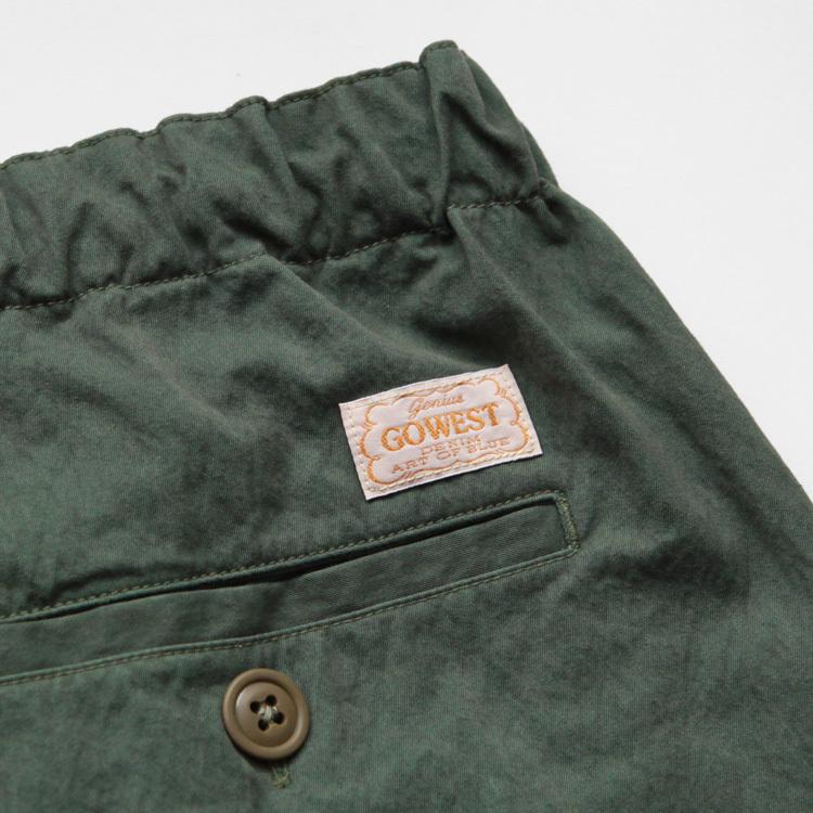 GOWEST（ゴーウエスト） パンツ ボトムス E.G PANTS / C/N TWILL SUNNY