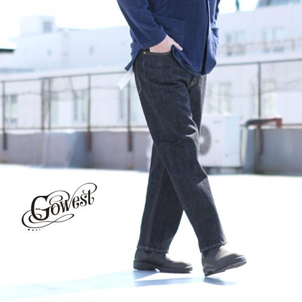 超大特価 / PANTS TAPERED LOOSE ゴーウエスト GOWEST 14oz DENIM BLACK ジーンズ、デニム 超大特価 / PANTS TAPERED LOOSE ゴーウエスト GOWEST 14oz DENIM BLACK ジーンズ、デニム