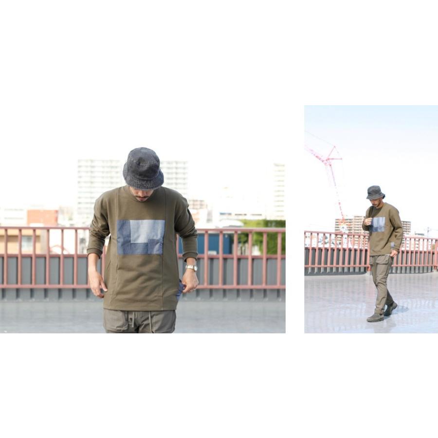 Phateewear Phatee ファッティー BORO SWEAT : BROWN FLOOR - 通販