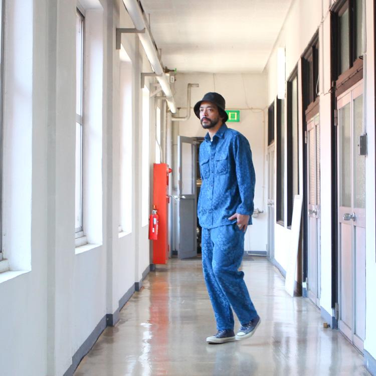 GO HEMP ダークブルー カーゴパンツ buddyjokes,バディージョークス