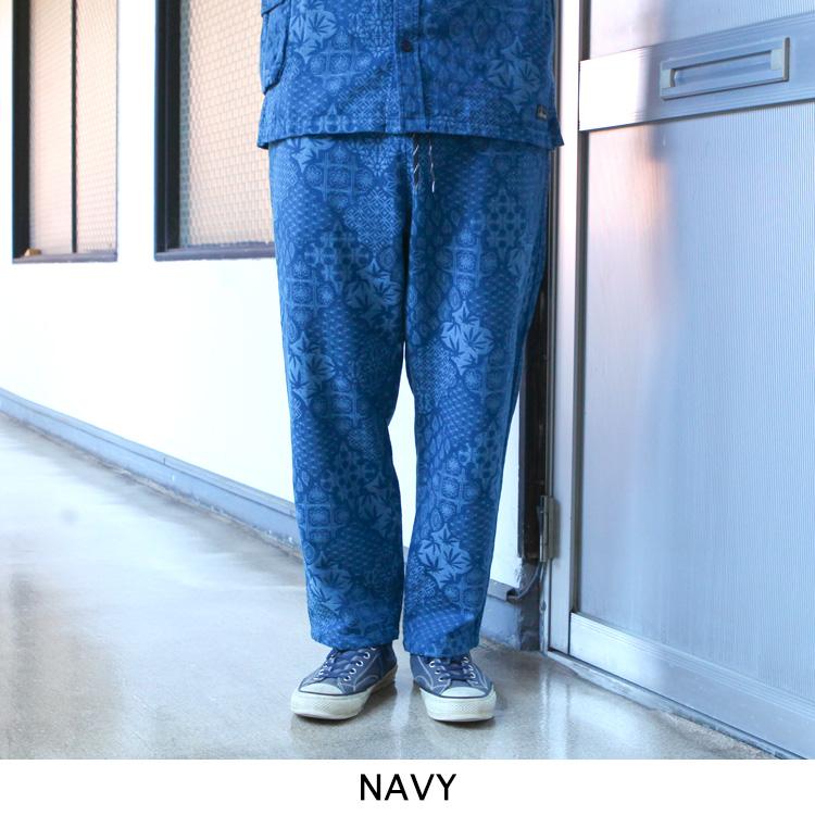 GO HEMP ゴーヘンプ ベンダーパンツ ワークパンツ ネイビー GOHEMP（ゴーヘンプ） ベンダー テーパード スリムパンツ