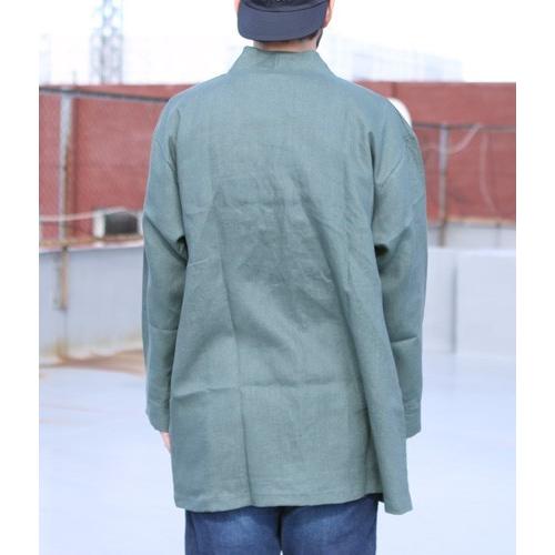 Phateewear Phatee ファッティー HAPPI JACKET : BROWN FLOOR - 通販