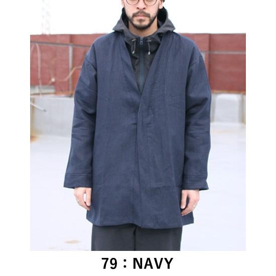 Phateewear Phatee ファッティー HAPPI JACKET : BROWN FLOOR - 通販