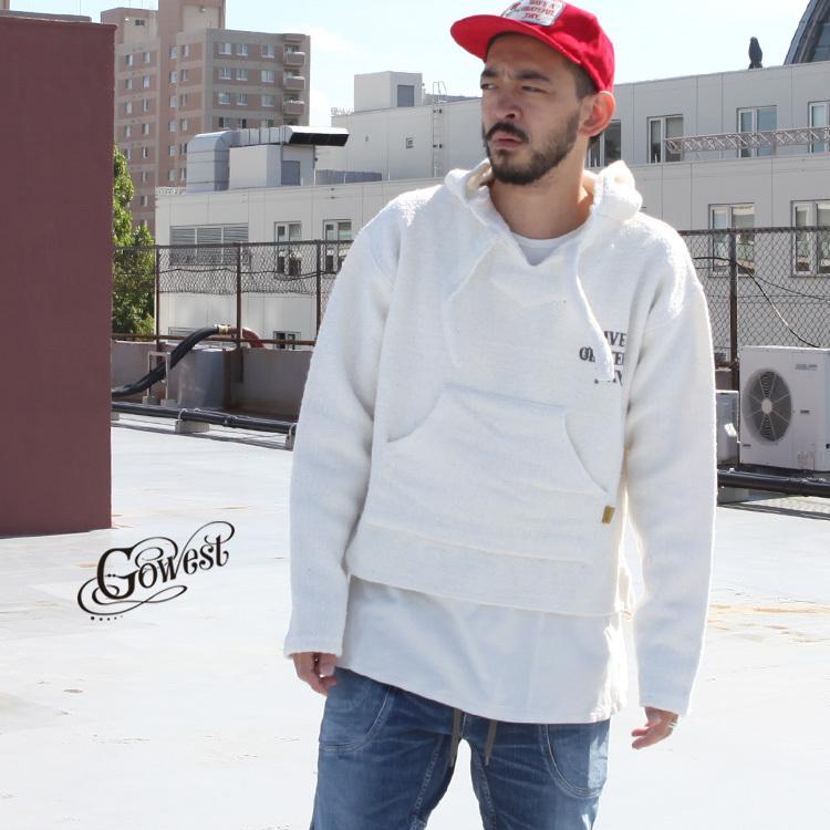 GOWEST（ゴーウエスト） パーカー トップス BAJA HOODIE（SKULL 