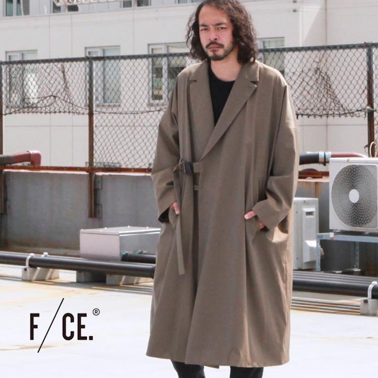 エフシーイー F/CE. ダブルブレステッドコート WRAP COAT : 212u0001