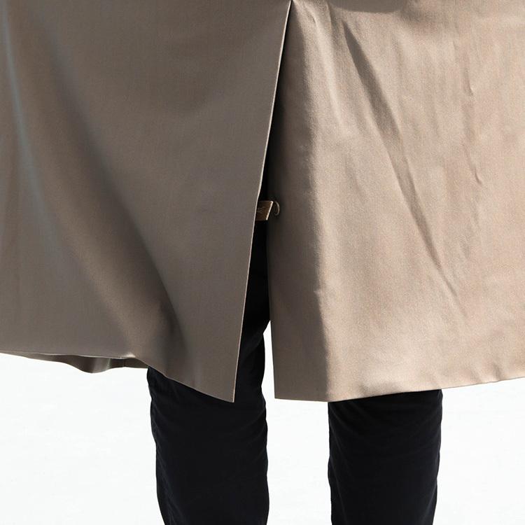 F/CE.（エフシーイー） ダブルブレステッドコート WRAP COAT : BROWN