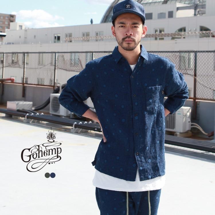 GOHEMP（ゴーヘンプ） GO HEMP gohemp シャツ トップス SHITAMACHI L