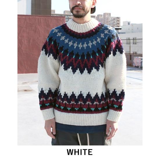 GOWEST（ゴーウエスト） ESCAPE HAND KNIT SWEATER / PERU KNIT 