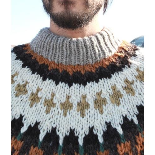 GOWEST（ゴーウエスト） ESCAPE HAND KNIT SWEATER / PERU KNIT 