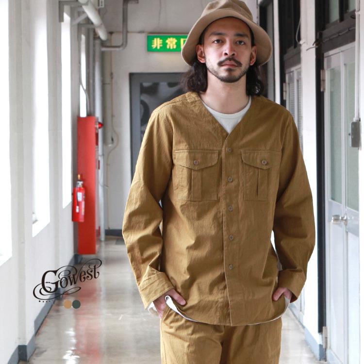 GOWEST（ゴーウエスト） トップス シャツジャケット 50'S BS SHIRTS
