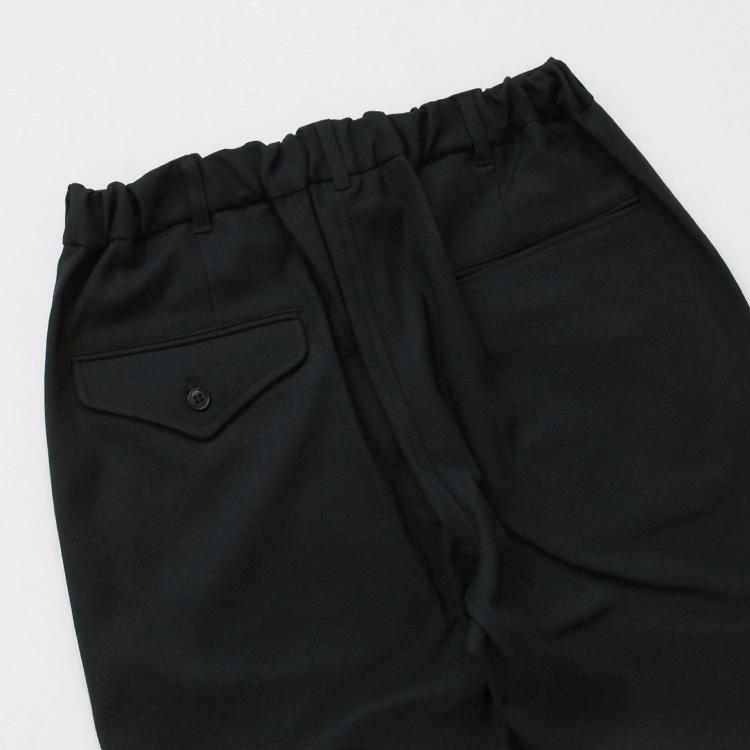 sage de cret（サージュデクレ） パンツ ツイルストレッチ ペグトップ