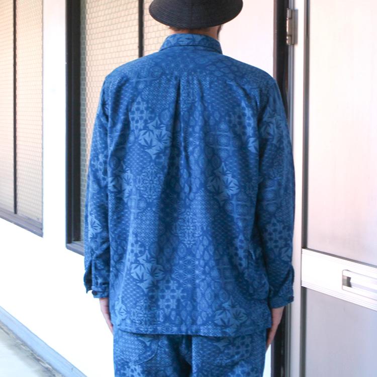 ゴーヘンプ GO HEMP gohemp トップス シャツ YETI BASIC SHIRTS / MOSQUE WINDOW JACQUARD｜brownfloor｜19