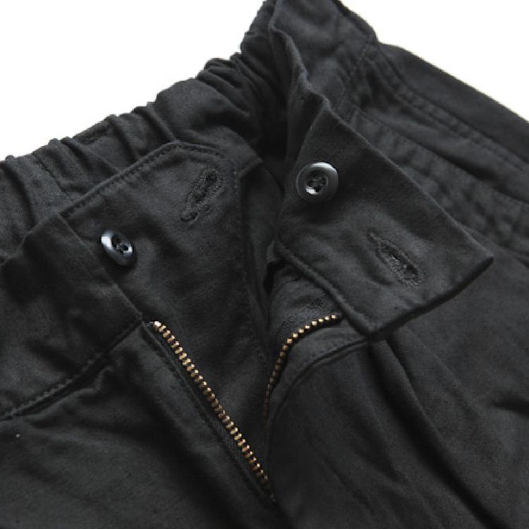 サージュデクレ スラックス パンツ ブラック sage de cret（サージュデクレ） パンツ ボトムス Co/Liバックサテン 9