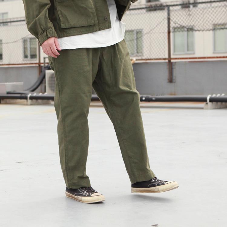 サージュデクレ SAGE DE CRET パンツ ボトムス Co/Liバックサテン 9分