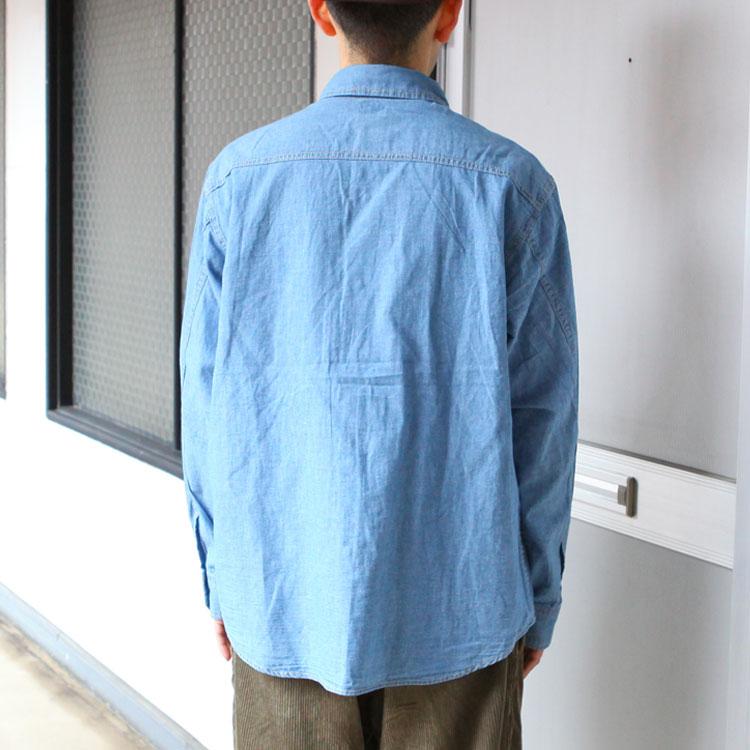 GOHEMP（ゴーヘンプ） GO HEMP gohemp トップス PLEATS WORK SHIRTS