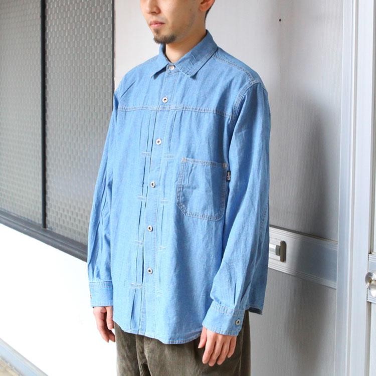 GOHEMP（ゴーヘンプ） GO HEMP gohemp トップス PLEATS WORK SHIRTS