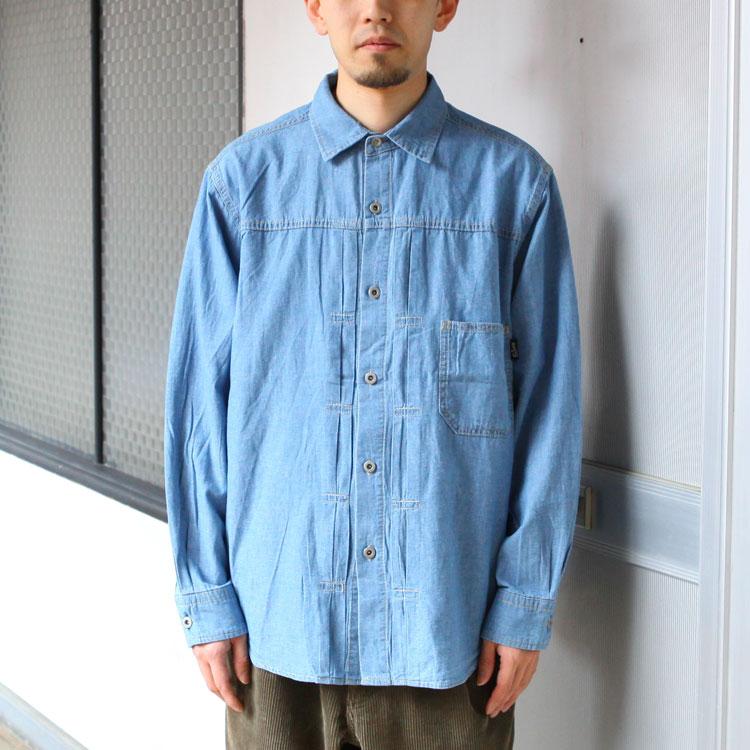 GOHEMP（ゴーヘンプ） GO HEMP gohemp トップス PLEATS WORK SHIRTS