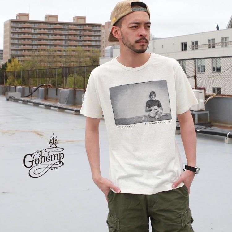 ゴーヘンプ GO HEMP gohemp トップス Tシャツ ROLLING UP MY WEED - JOEL edit TEE｜brownfloor