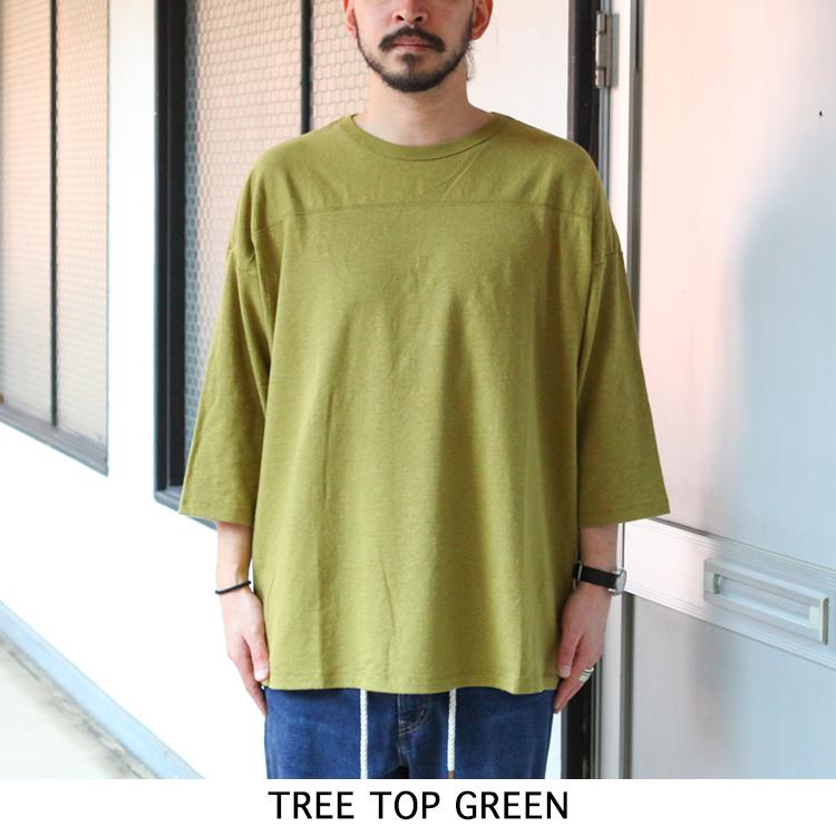 ゴーヘンプ GO HEMP gohemp トップス Tシャツ WIDE FOOTBALL TEE / H/OC JERSEY 2024SS｜brownfloor｜04