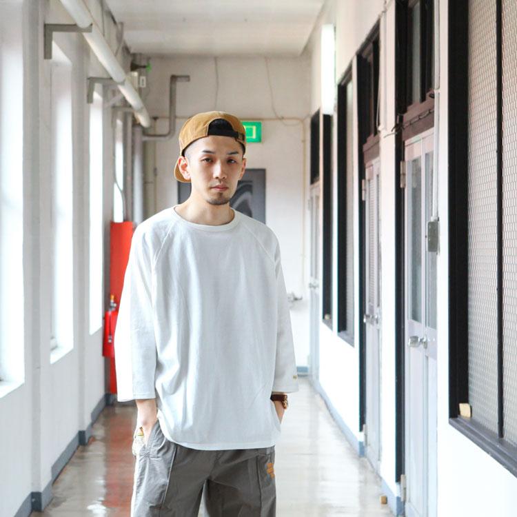 オススメ　試着のみ　美品　ゴーヘンプ　gohemp コットン　リネン　ブラウス GOHEMP（ゴーヘンプ） GO HEMP gohemp トップス WIDE BASEBALL TEE