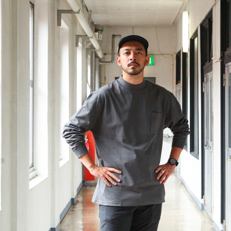 GOHEMP ゴーヘンプ GO HEMP gohemp トップス HI NECK L/SL TEE / 10oz 