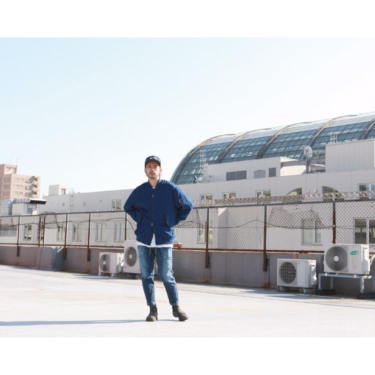 GOHEMP ゴーヘンプ GO HEMP PEACE MA-1 / H/C TWILL 起毛