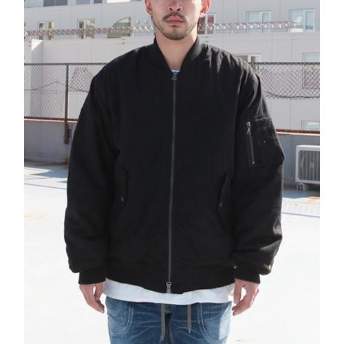 GOHEMP ゴーヘンプ GO HEMP PEACE MA-1 / H/C TWILL 起毛 ジャケット  