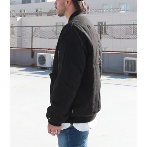 GOHEMP ゴーヘンプ GO HEMP PEACE MA-1 / H/C TWILL 起毛 ジャケット  