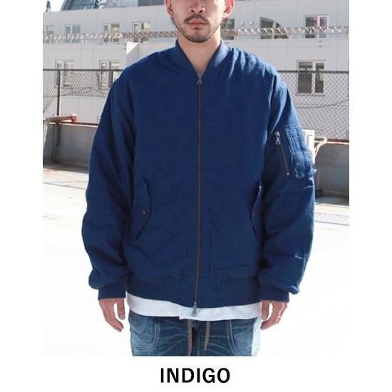 GOHEMP ゴーヘンプ GO HEMP PEACE MA-1 / H/C TWILL 起毛 ジャケット 