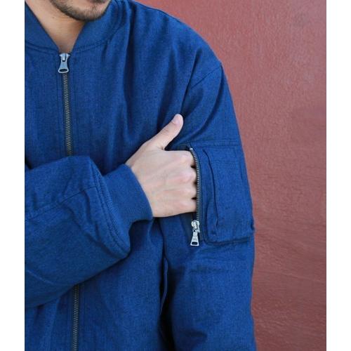 GOHEMP（ゴーヘンプ） GO HEMP PEACE MA-1 / H/C TWILL 起毛